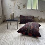 Paire de coussins XXL Kilim vintage