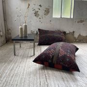 Pair of vintage XXL Kilim cushions