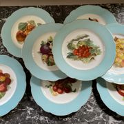 Joseph Klotz XIXEME Paris porcelain plates