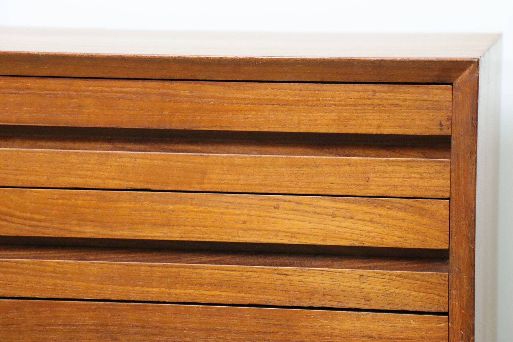 Poul Cadovius teak bookcase module from the 60s