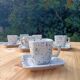 Ensemble de Tasses à Café Contemporaines