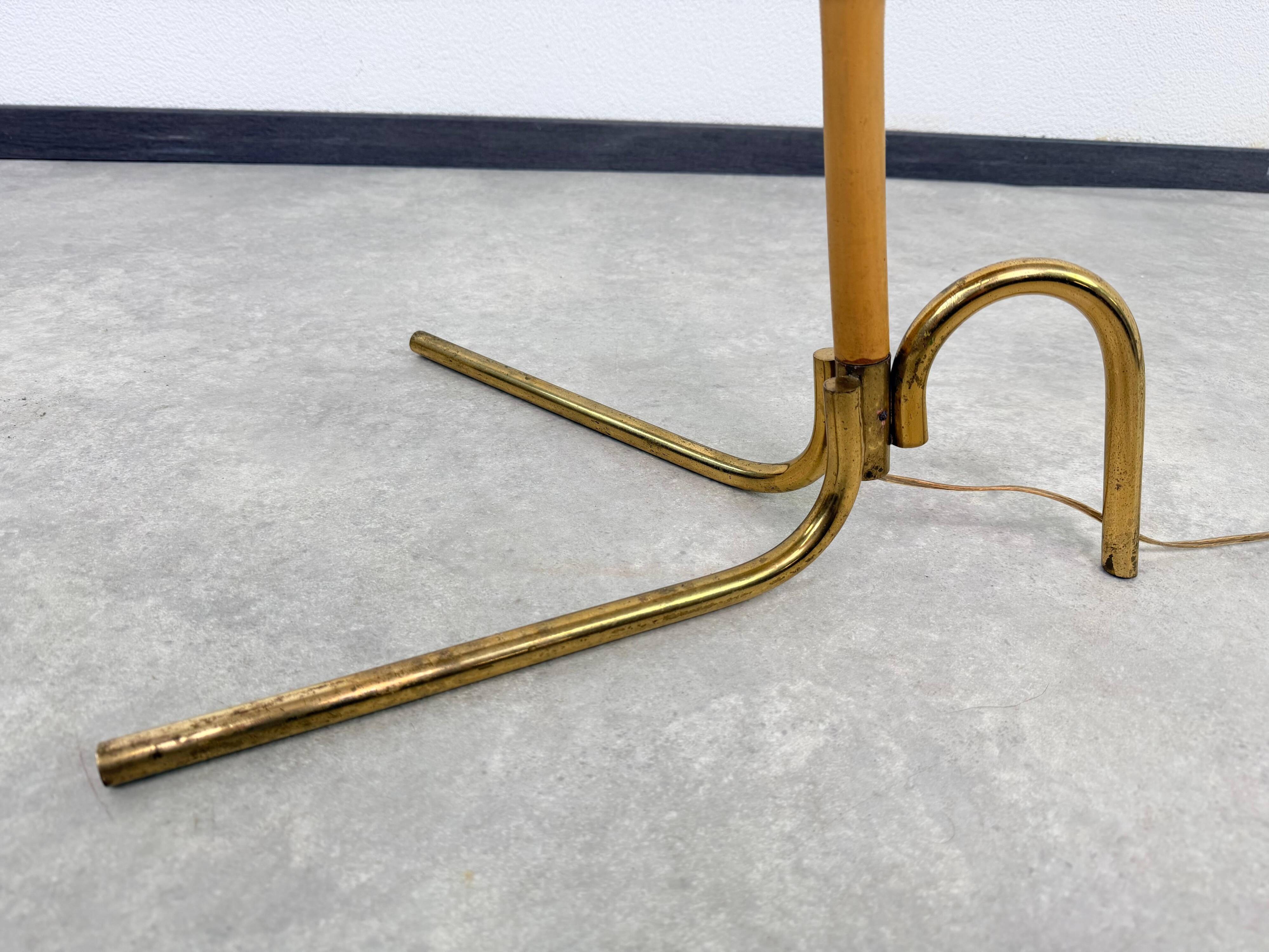Bamboo floor lamp by Rupert Nikoll (Austria)