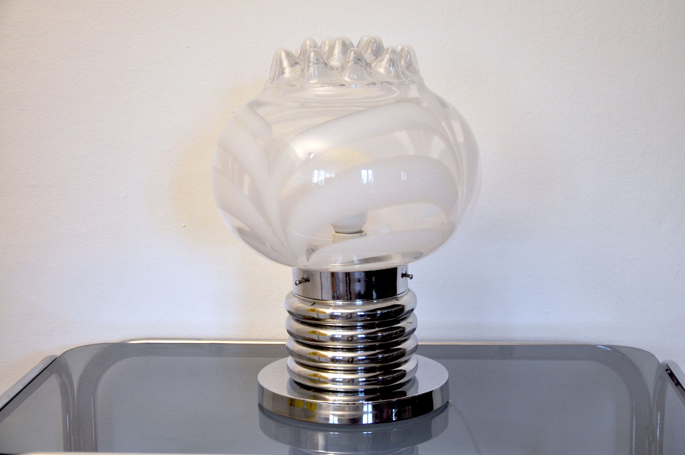 Toni Zuccheri lamp, Murano glass, Italy, 1970