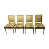 Suite of 4 Louis XVI-style chairs
