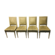 Suite de 4 chaises style Louis XVI