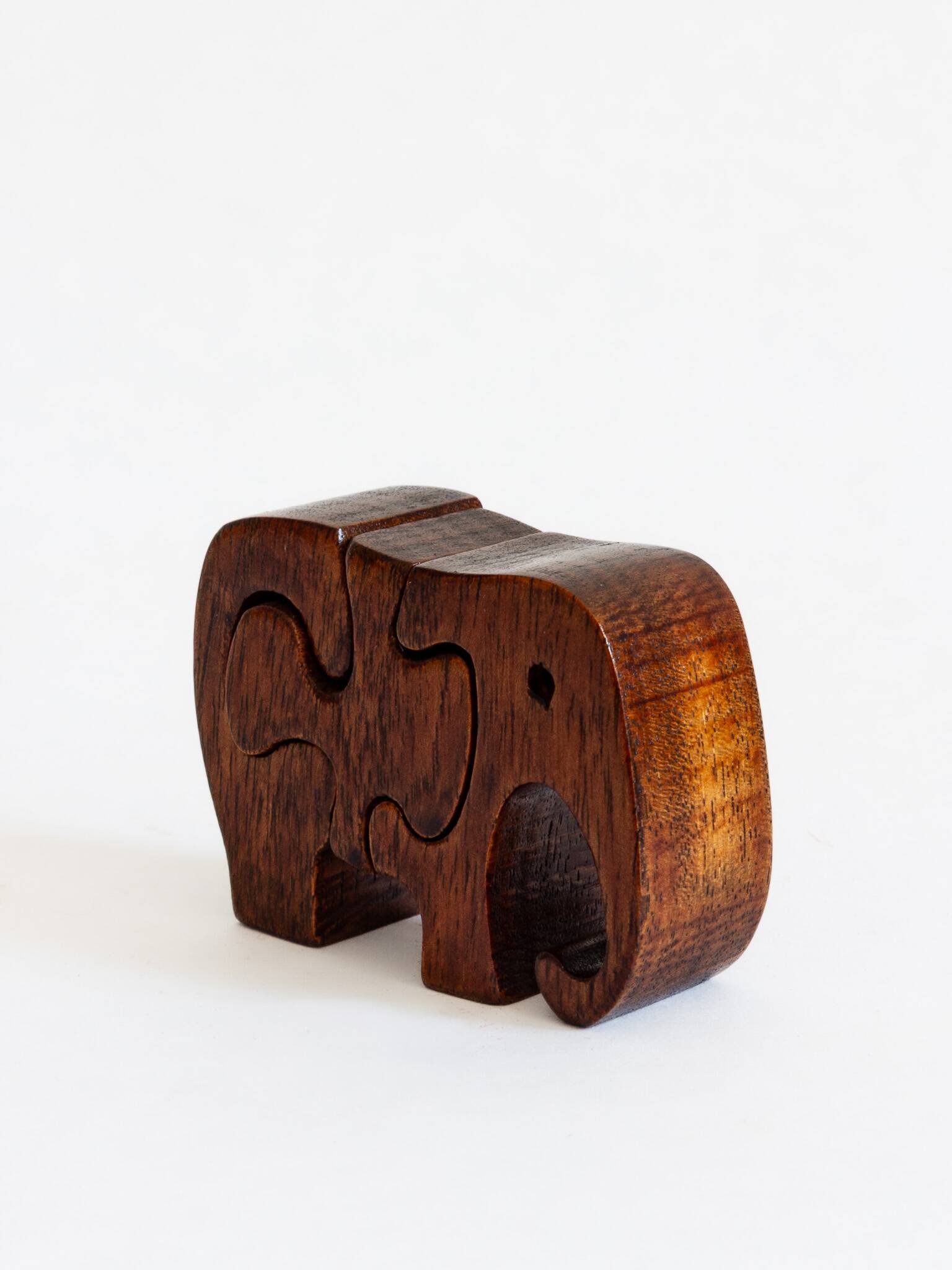 Elephant-shaped puzzle toy – The Playmill Atkinson (attr.) – USA