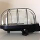 Industrial style porthole wall light / vintage 60s-70s