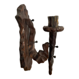 Chandelier en bois
