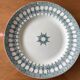 6 antique flat plates in earthenware from Saint-Amand (Nord)