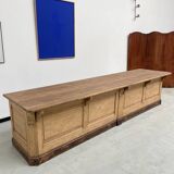 Comptoir chêne et pin XXL 350cm