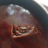 Vintage Vallauris aperitif bowl in the shape of a fish