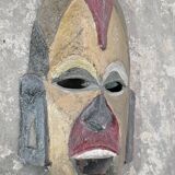 Old Nepalese cast iron mask