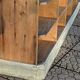 Wooden locker cabinet