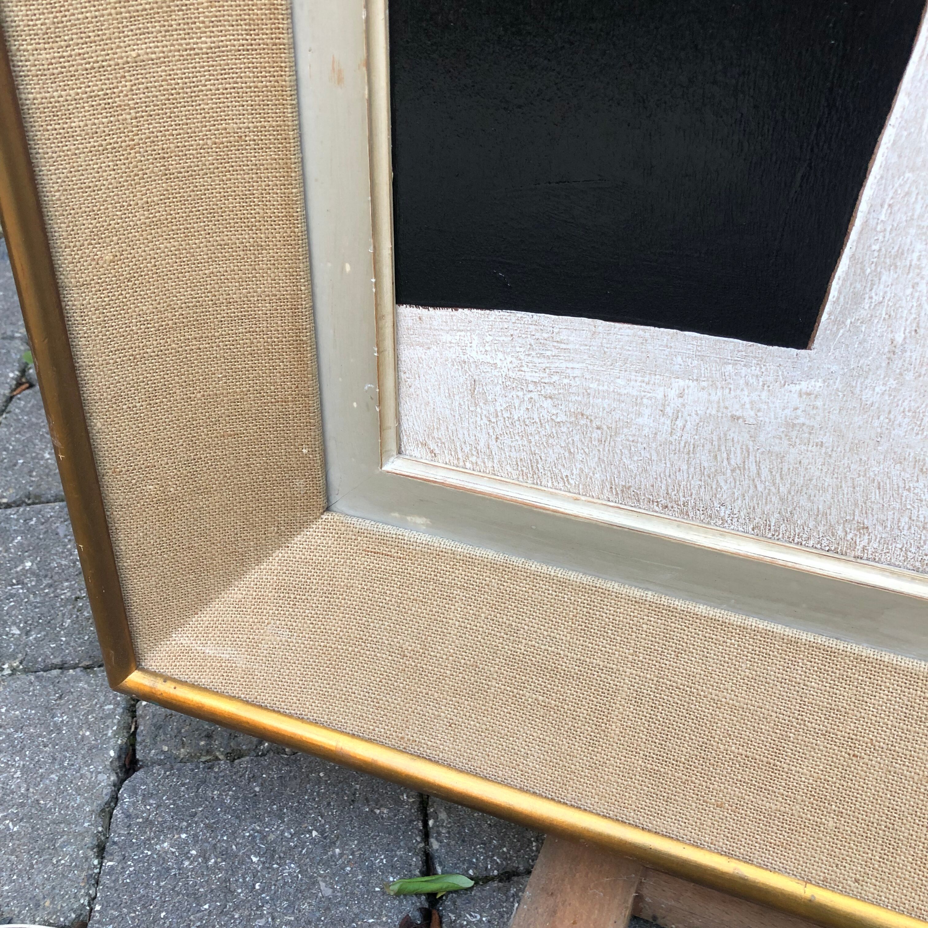 Abstract panel painting