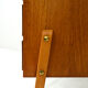 Scandinavian modern antique desk with drawers