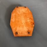 Octagonal top in wood and metal