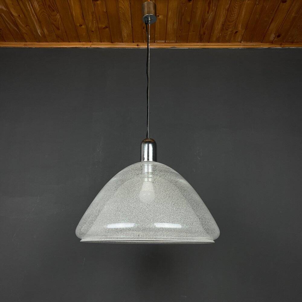 Murano pendant lamp attributed to Carlo Nason for Mazzega, Italy, 1960s.
