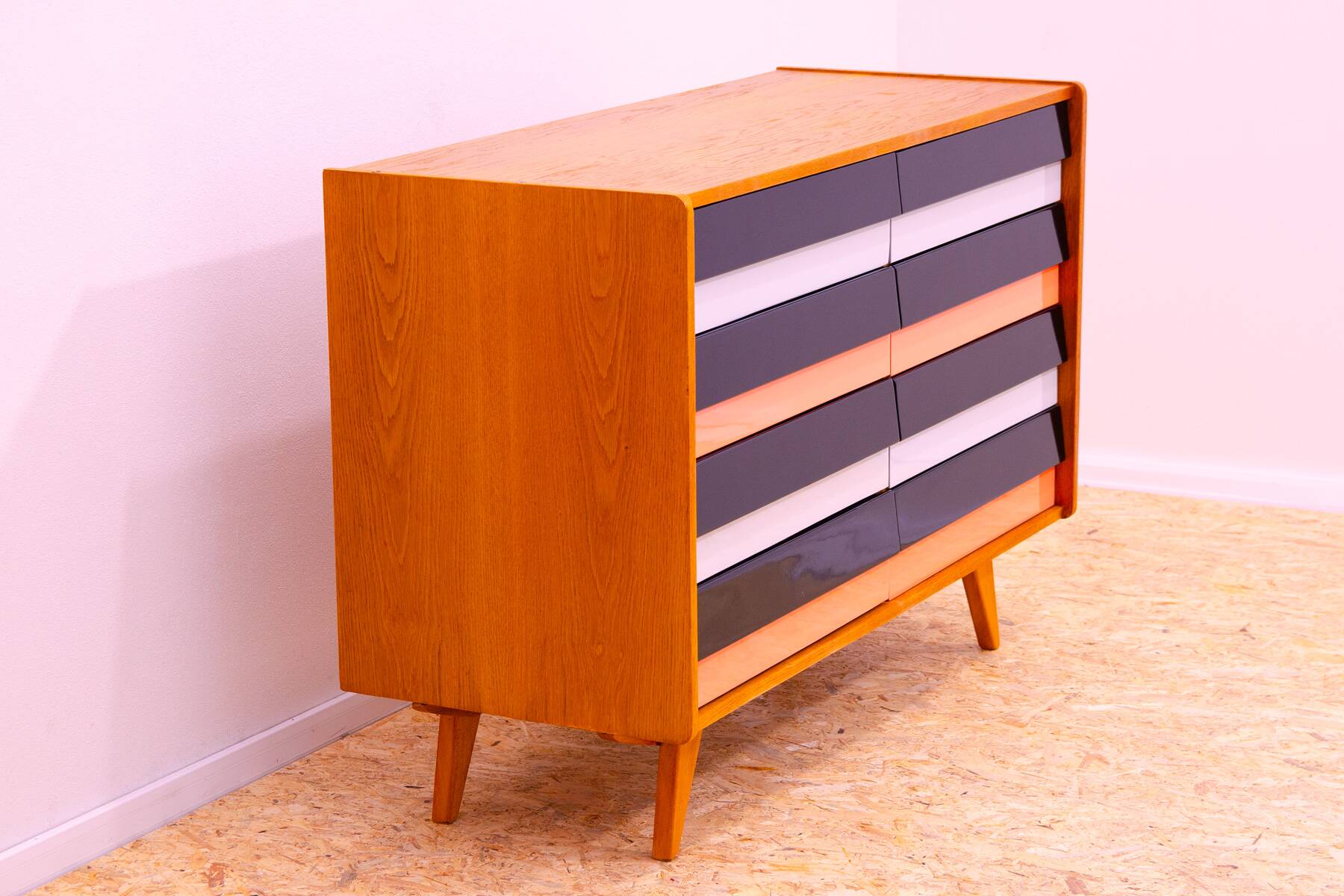 Commode vintage U-458 par Jiri Jiroutek, Tchécoslovaquie, 1960