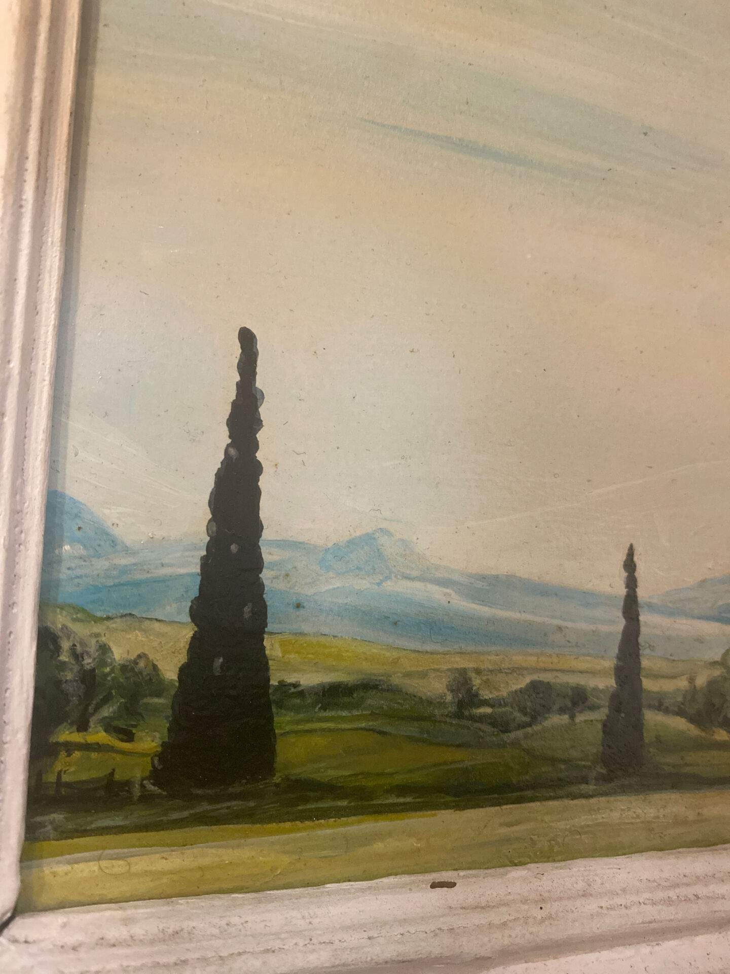 Peinture paysage originale - artiste française -