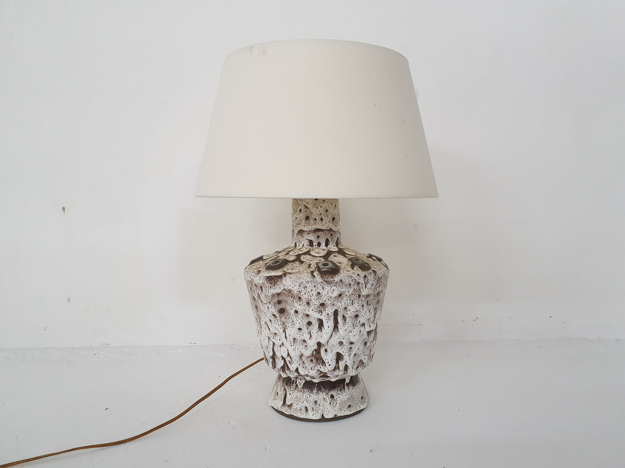 Ceramic talbe light attrb West-Germany , 1960's