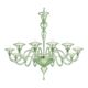 Elegant Contemporary Rigadin Murano Glass Chandelier