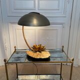 Water lily lamp, Maison Charles, 1970s