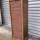 Solid oak filing cabinet 1950