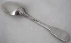Dessert spoon, solid silver XVIII, 18 cm, Paris filet model.