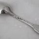 Dessert spoon, solid silver XVIII, 18 cm, Paris filet model.