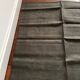Old embroidered table napkin J G Dark Khaki Green