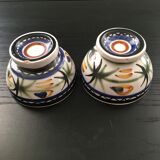 Pair of Keraluc Quimper bowls