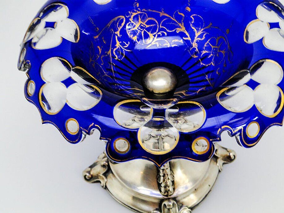 19th century fruit plate, Austro-Hungary