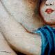 Antique Family Portrait Painting 19th Century "Lebrun"