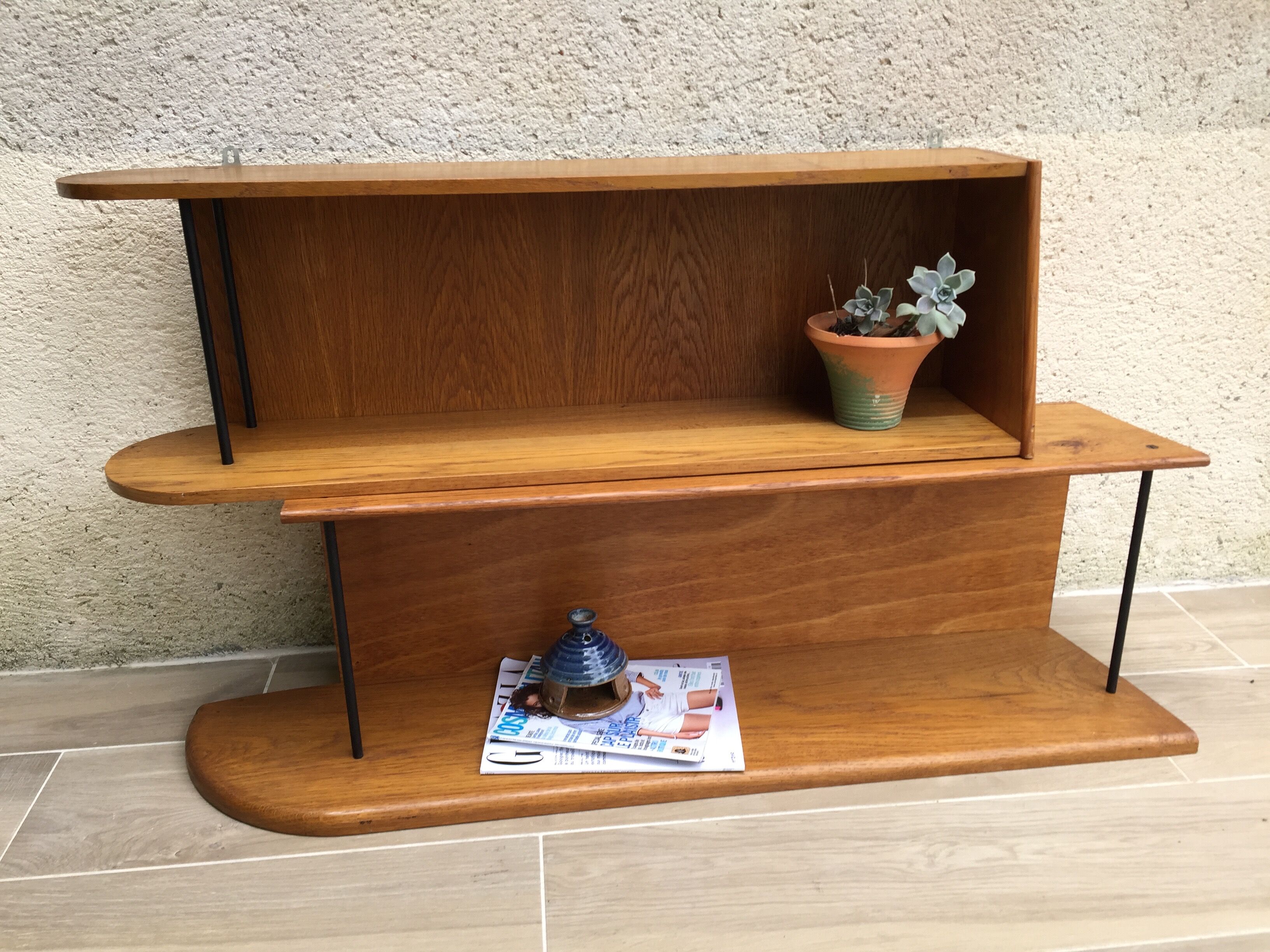Vintage wall shelf