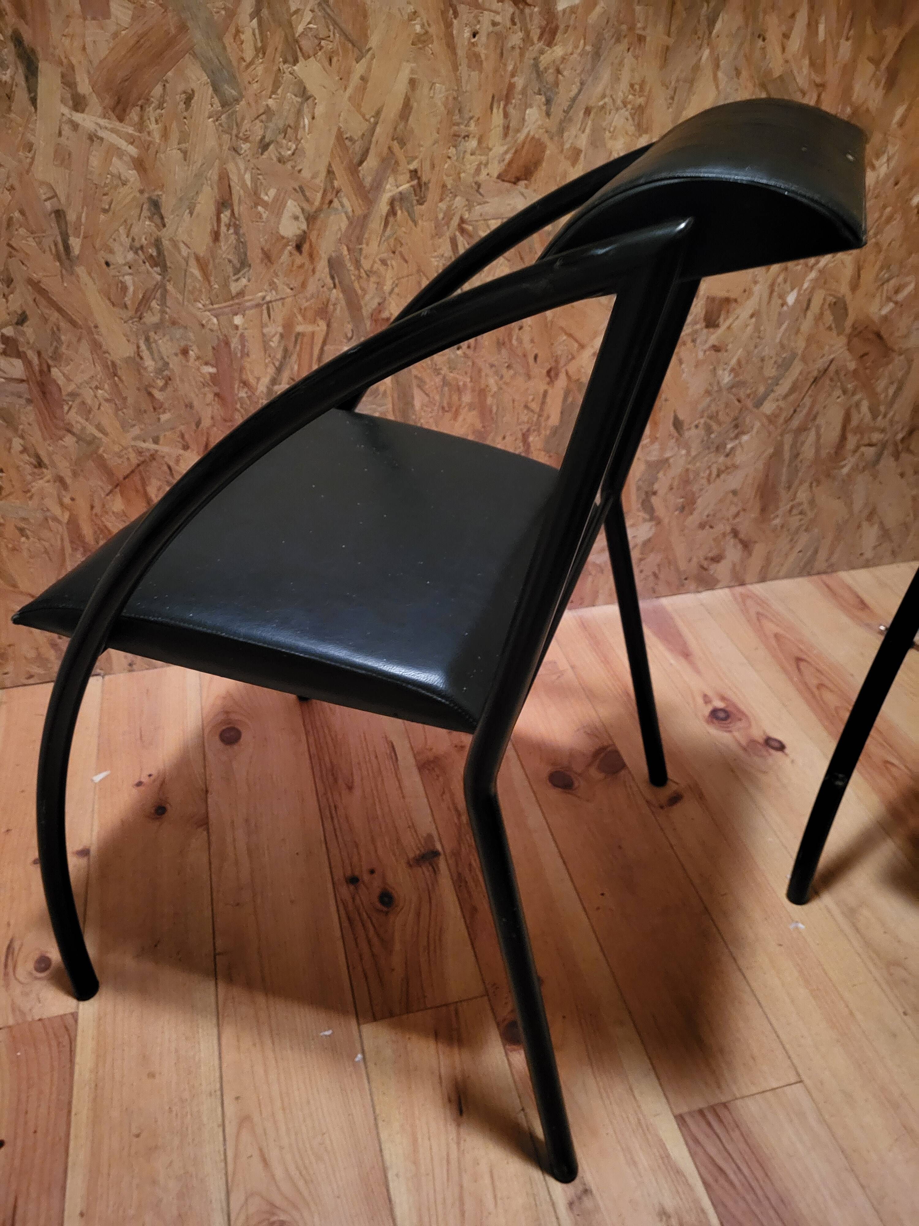 Monica chairs by Jean Louis Godivier.