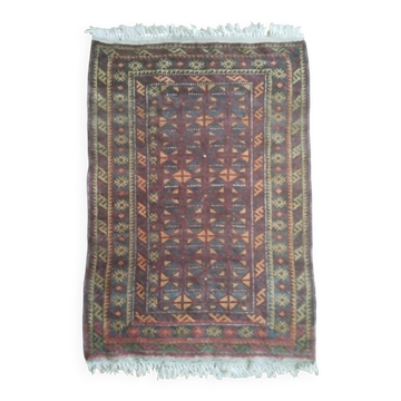 Tapis Afghan Beloutch fait main 126x86cm