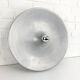 Space age aluminum wall lamp by Staff Leuchten, flush light, 1960-70s