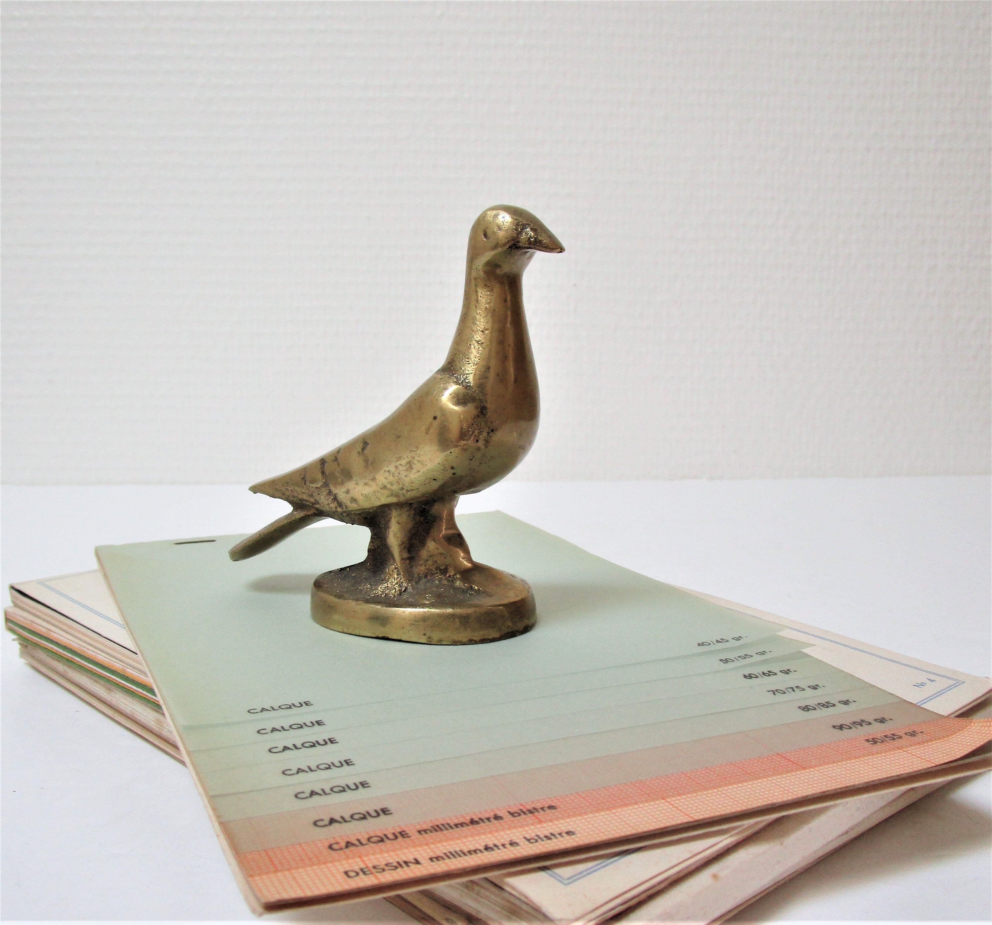 Gold bronze bird 50/60s