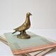 Gold bronze bird 50/60s
