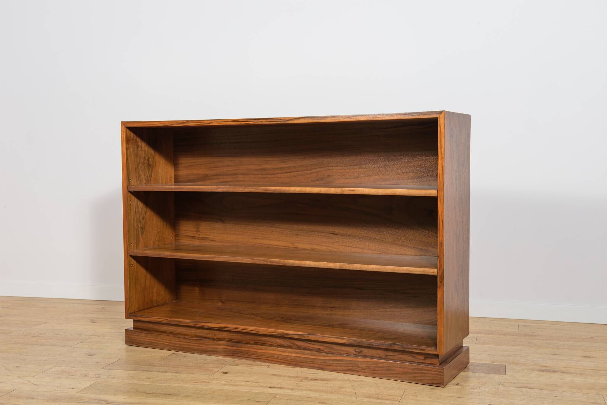 Art Deco Walnut Bookcase, Denmark, 1930s