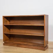 Art Deco Walnut Bookcase, Denmark, 1930s