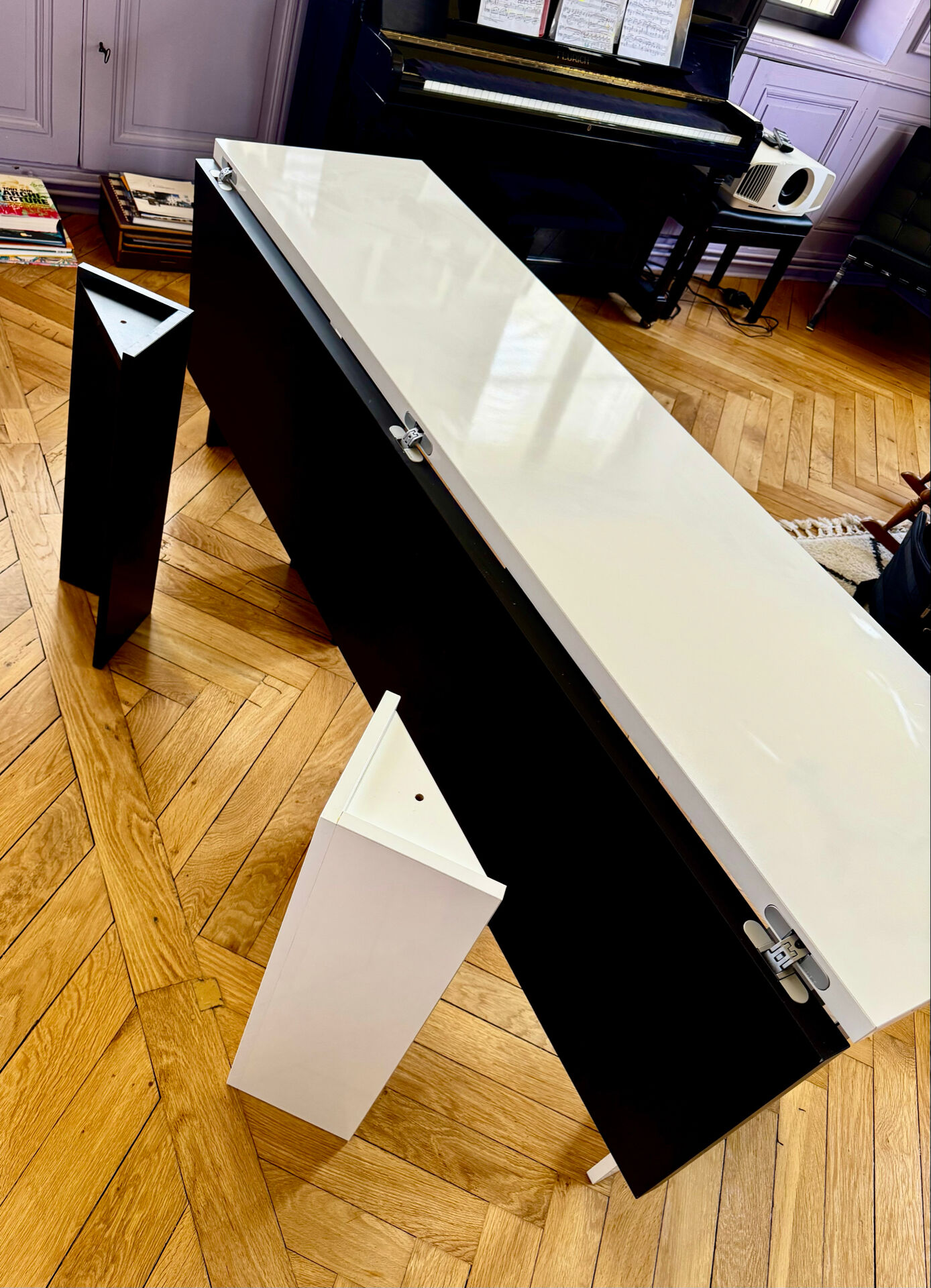 Transformable console dining table — Buren inspiration — 2016