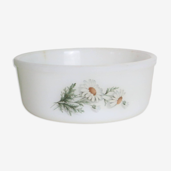 Arcopal salad bowl, Marguerite model, 1961