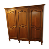 Louis xv style wardrobe in solid cherry trees