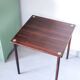 Petite table d'appoint scandinave en palissandre georg petersen