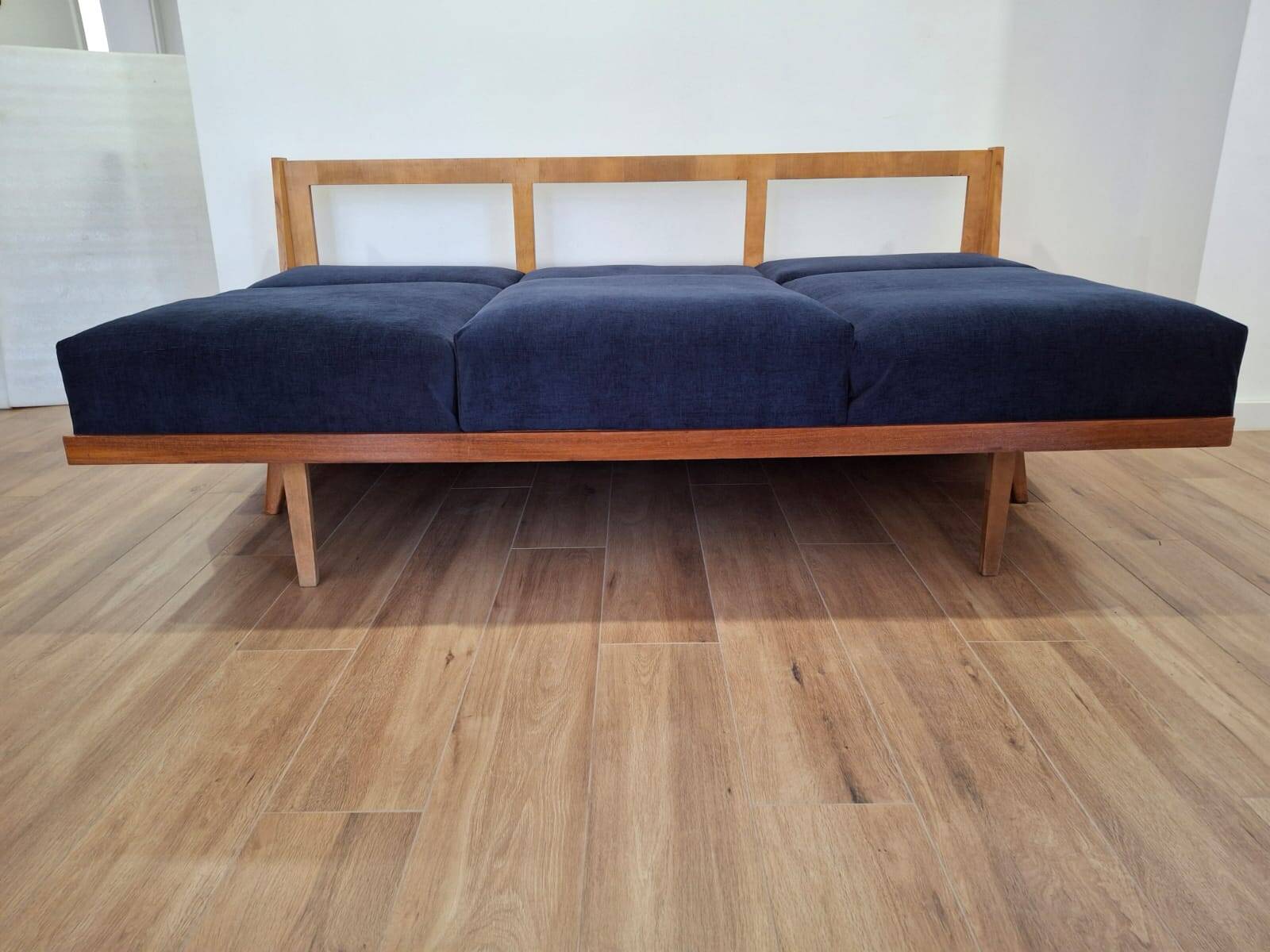 Folding sofa, designer Lejkowski Leśniewski, 1960s, Poland