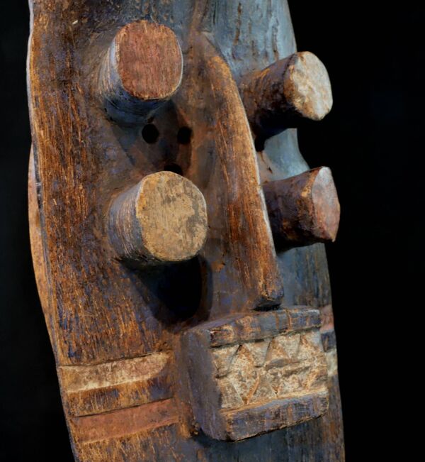 Art Africain Afrique Tribal - Masque Grebo - Côte d'ivoire - 523 cm