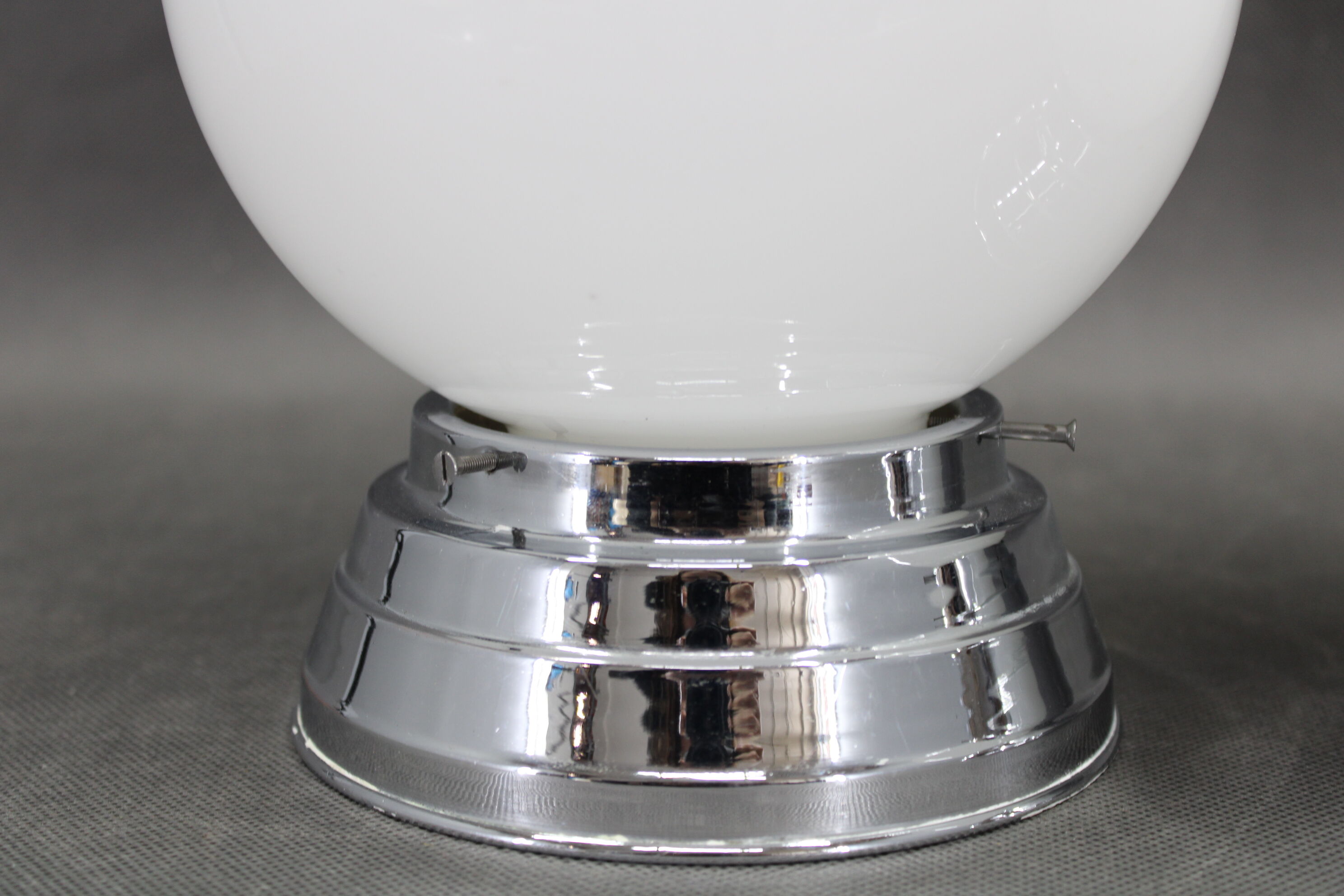 1940s Pair of Art Deco Ceiling or Wall Lights, Czechoslovakia