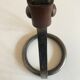 Bronze, steel and leather ashtray by JP Ryckaert, 1970 brutalist.
