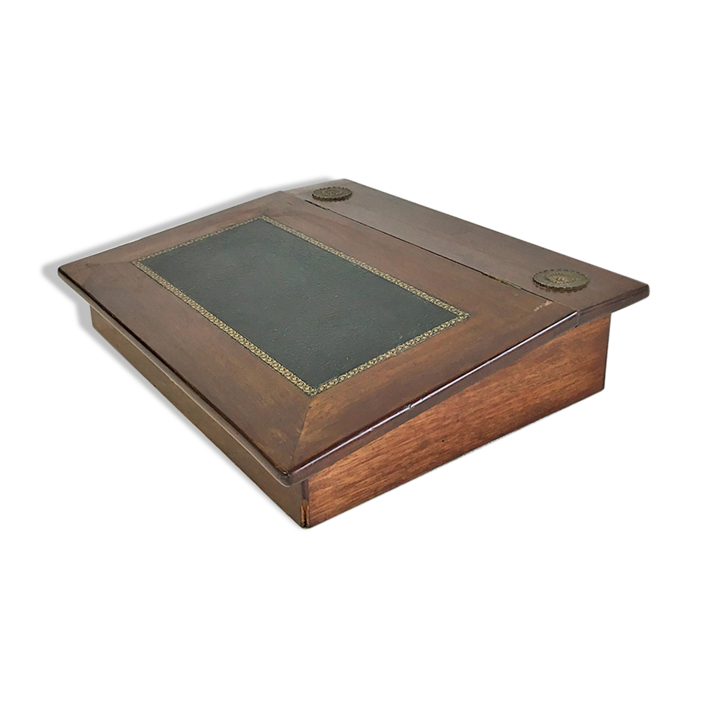 Writing desk XIX with mahogany veneer